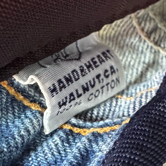 Hand & Heart Vintage Levi’s Beaded Denim Bag - Picture 7 of 8